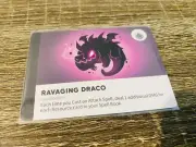 Casting Shadows - Ravaging Draco NEW 2023 Exclusive Convention Promo Card | RARE
