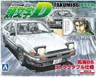 AOSHIMA Initial D 1/32 No.5 Takumi86 Retractable Fujiwara Takumi Plastic Model