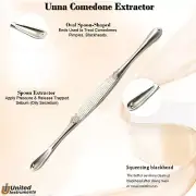 Blackhead Unna Comedone Extractor Acne Blemish Extraction Double Ended Tools