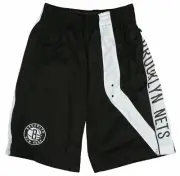 Zipway NBA Youth (8-20) Brooklyn Nets Chaz Athletic Basketball Shorts, Black