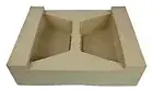 Rubber Mold for Concrete, Retaining Wall Block Mold, Creates Two 10" Blocks