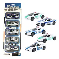 在飛比找momo購物網優惠-【JoyNa】1盒5入-合金玩具汽車模型 兒童玩具車(合金警