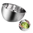 High Durability Sieve Strainer Basket Food Washing Bowl Mirror-polished