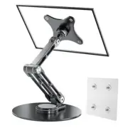75mm VESA Mount Monitor Stand - Foldable Small Monitor Stand for 15.6" Black