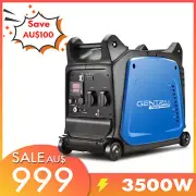 GenTrax Inverter Generator 3.5KW Max 12v Remote Start Portable Petrol Camping
