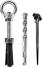 Concrete Eye Bolt | Stainless Steel Eye Bolt Ring Expansion Screw - Concrete Wall Hooks, Reusable Screw Eyes, Eye Bolt for Home Use, Construction Worker