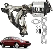 641505 Front Catalytic Converter Fits for 2006-2008 Hyundai Sonata Kia Optima & 2007-2008 Kia Rondo L4 2.4L# 2851025450# EPA Compliant