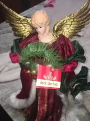 December Home Christmas Angel/ Tree Topper Decor
