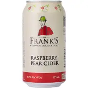 Frank's Raspberry Pear Cider Can 375mL