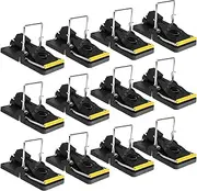 Mouse Traps, Mouse Traps Indoor for Home Quick Effectively, [2025 Edition] Mice Trap for House Indoor Kill Safe for Family and Pet 12 Packs