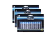 30x Brillar Multi-Pack AA LR6 1.5v Battery Platinum Alkaline Batteries Blue