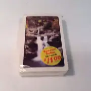 Tiger Playing Cards Waterfall Vintage