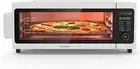 Air Fryer Toaster Oven Combo, Fabuletta 10-in-1 Silver Toaster Ovens Countertop