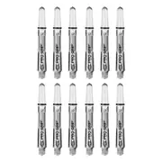 12pc Target Pro Grip Polycarbonate Spin Shaft Dart Accessory Intermediate CLR