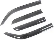 Window Visor Fit for Jeep Cherokee 1984-2023 Side Window Wind Deflectors Visors Black Rain Guard Door Visor Vent Shades Dark Ventvisor (Color : for Cherokee 14-23)