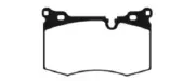 EBC Redstuff Brake Pad Set Front for Mini Hardtop / Clubman / Coupe / Roadster (for: Mini)