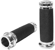 Motorcycle Handlebar Hand Grip Compatible with Sportster 883 1200 Touring Dyna Softail 1'' 25mm Handle Bar Grips