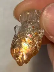 Golden Sunstone polished stone Z4