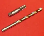 1/8 -27 NPT Taper Pipe Tap W/ LTR R Drill Bit Irwin 1902 ZR USA Cleaning Cutting