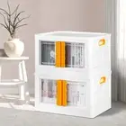 Stackable Yellow 45L Storage Container for Toys Kids Nursery Organization