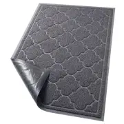 Door Mat Large 24x36 Inch Indoor Outdoor Doormat, Non-Slip Low-Profile Design...