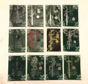 Bookish Box Bookmark Weaponry Collection Set of 12 ACOTAR Throne of Glass FBAA