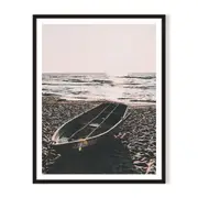 LU2060 Framed Printed Wall Art - Black