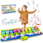 Piano Mat Baby Toys for 1 2 Year Old Girl Gift, Kids Musical Instruments Toddler Toy 1-2 Years, Dance Mat Kids Toys 2 3 Years Old