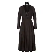 [Alberta Ferretti] Alberta Ferretti Virgin-wool Dress 42 IT GREY