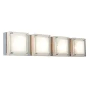 Jesco Lighting WS306L-4BI Quattro Wall Sconce Chrome