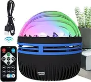 Northern Lights Projector for Bedroom, Galaxy Projector, Water Projector Light, 14 Light Effects Projector Dimmable Projector Lights, Remote Control Projector, USB Rechargeable Projector