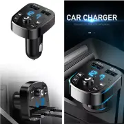 Bluetooth Car Charger FM Transmitters Wireless Handfree Adapter 2 USB MP3 Player