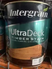 Intergrain 4Litre Charcoal UltraDeck Timber Decking Stain
