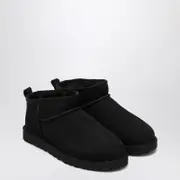 [UGG] Classic Ultra Mini Black Boot 7 US Black