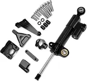 CNC Motorcycle Adjustable Steering Stabilize Damper Mounting Bracket Kit for K&awasaki Z250 Z300 Z 250 Z 300 2013 2014 2015 2016