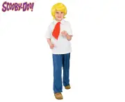 Scooby-Doo Boys' Large Fred Jones Costume - Multi