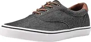 [TOBER] Men's Black Classic Low Top Shoes Canvas Fashion Sneaker with Soft Insole Causal Dress Shoes for Men Comfortable Walking Shoes