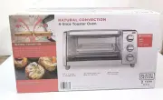 Black & Decker 4 Slice Stainless Steel Toaster Oven with Convection TO1745SSG