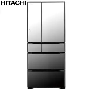 HITACHI 日立 676公升日本原裝變頻六門冰箱 RXG680NJ琉璃鏡(X) 大型配送