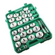 31pcs Cup Type Oil Filter Wrench Set With Spanner Adjustable Wrench For BMW etc