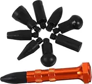 Alipis Versatile Pen Paintless Dent Removal Tool Kit Tap down Pen Heads for Body Damage
