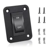 10X(On-Off Switch 12V 20A 4 Pins DPST Rocker Switch Panel RV Light Switch5611