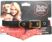 1 MuttNation By Miranda Lambert M 3/4" X 12 To 16" Paisley Handkerchief Collar