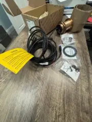 B75C-O-M DEPTH TEMPERATURE TRANSDUCER 0° TILTED ELEMENT BRONZE THRU-HULL 12PIN