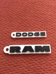 Dodge Ram Keyrings (2) Pickup Truck Ute Hemi V8 Ford Chev Holden Christmas Gift