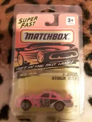 MATCHBOX, SUPER FAST, T BIRD STOCK CAR