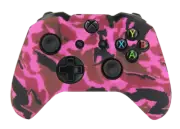 Silicone Cover For XBOX ONE Controller Skin Case Magenta Camo