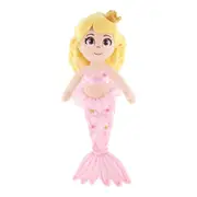 Keeleco Mermaid Soft Stuffed Animal Plush Kids/Children Play Toy 25cm Pink 3+