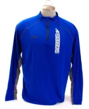 Under Armour MLB Los Angeles Dodgers Blue Long Sleeve 1/4 Zip Shirt Men's NWT