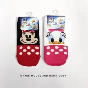 Disney Minnie Mouse and Daisy duck kids socks ankle sock (3 - 5 years old).